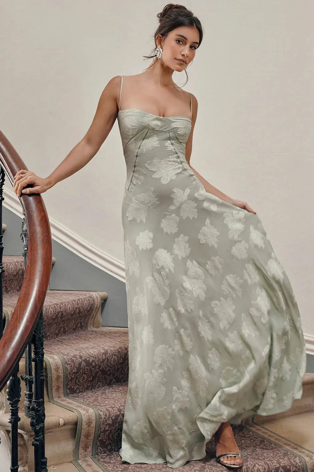 Long Floral Dress - Mavie