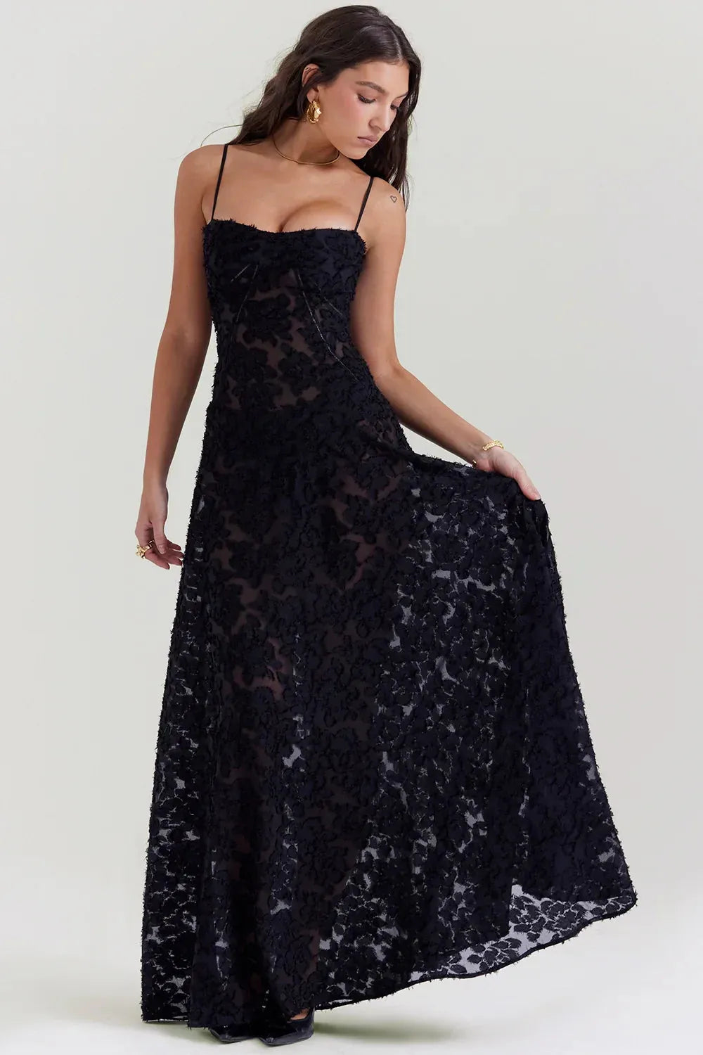 Long Floral Dress - Mavie
