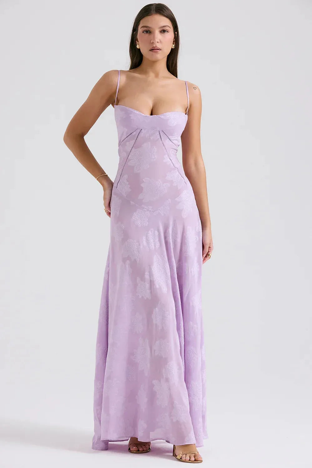 Long Floral Dress - Mavie