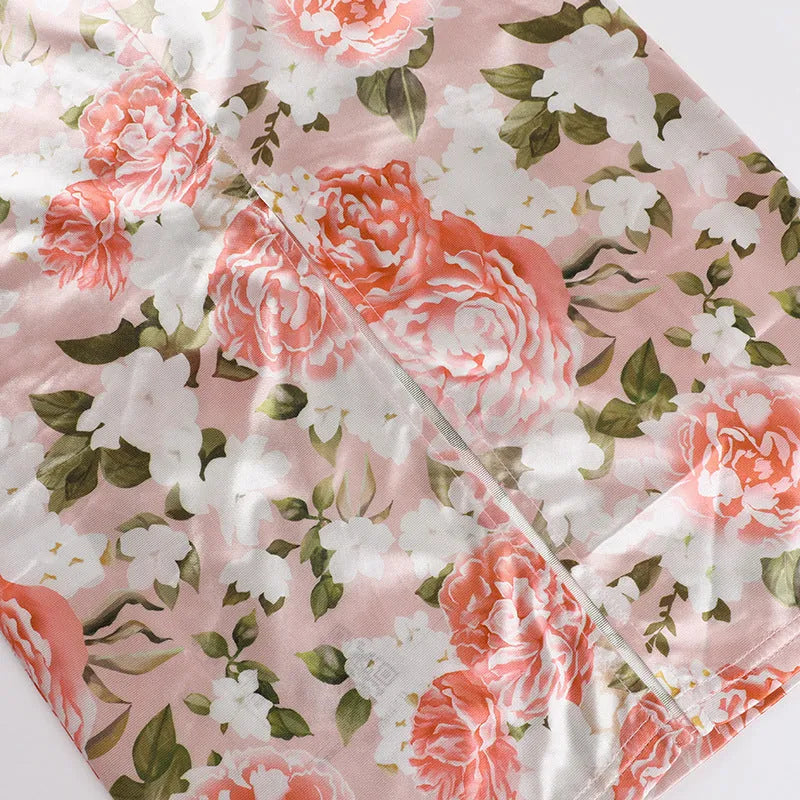 Maxi Floral Dress - Dhiana Model