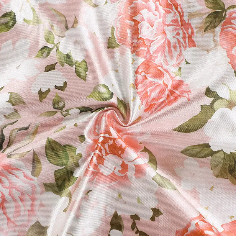 Maxi Floral Dress - Dhiana Model
