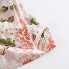 Maxi Floral Dress - Dhiana Model
