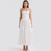 Izzie Model Floral Midi Dress