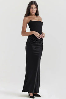 Off-Shoulder Long Dress for Parties - Persephone Model