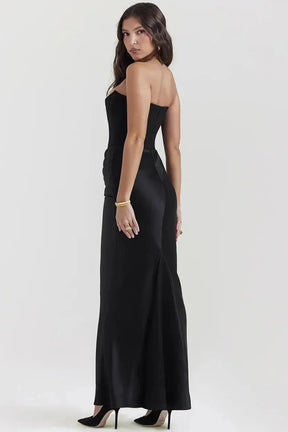 Off-Shoulder Long Dress for Parties - Persephone Model