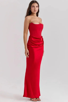 Off-Shoulder Long Dress for Parties - Persephone Model