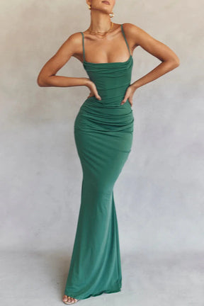Long Wine Dress Jamilly – Versatility in Every Detail
