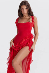Long Dress with Slit - Beatriz