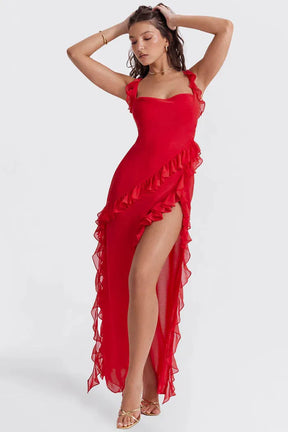 Long Dress with Slit - Beatriz