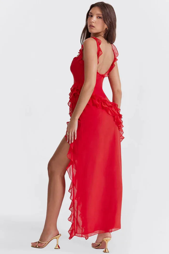 Long Dress with Slit - Beatriz
