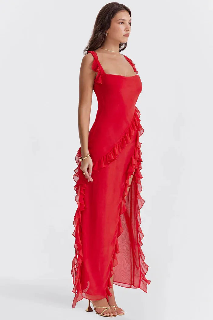 Long Dress with Slit - Beatriz