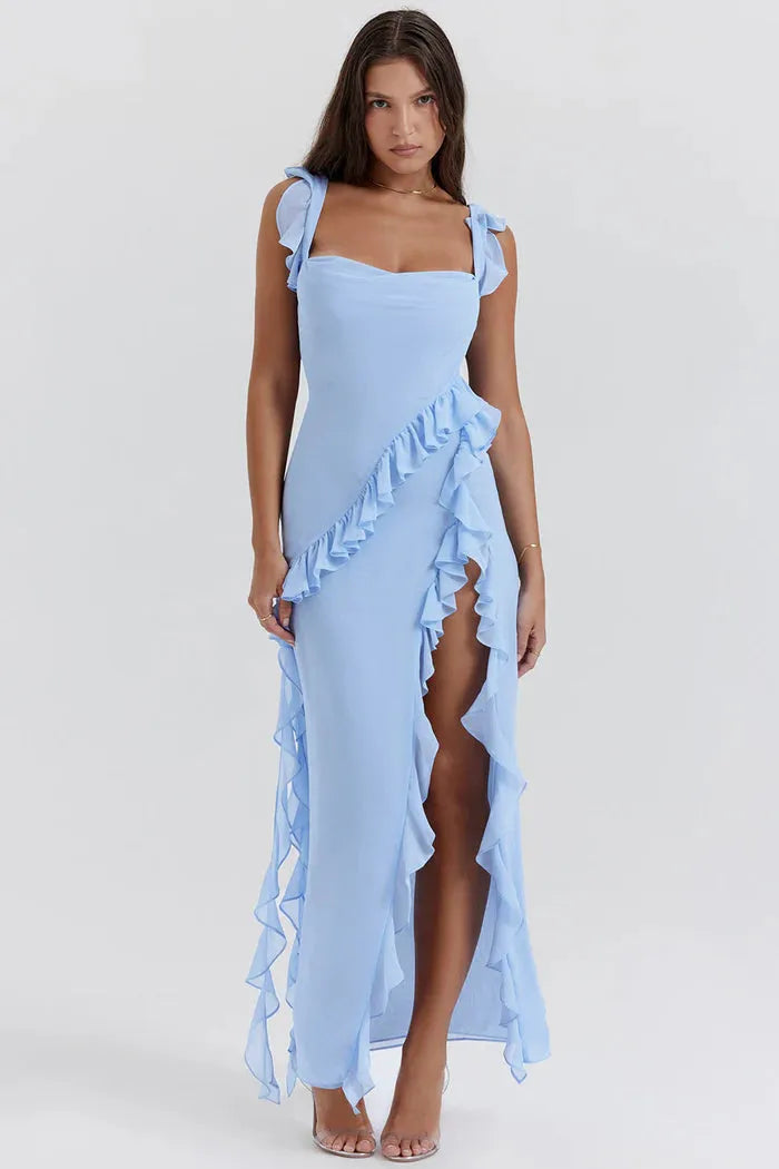 Long Dress with Slit - Beatriz