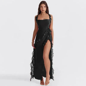 Long Dress with Slit - Beatriz