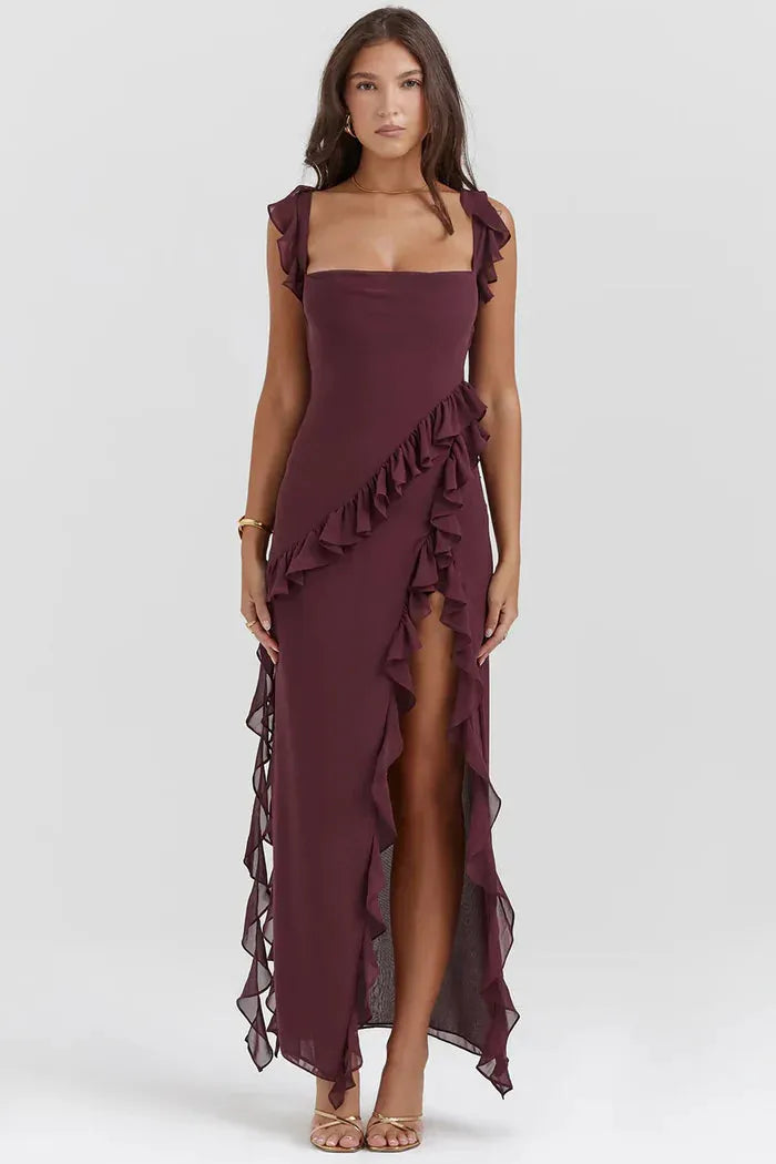 Long Dress with Slit - Beatriz