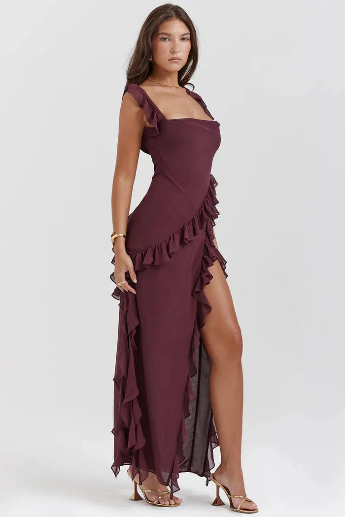 Long Dress with Slit - Beatriz