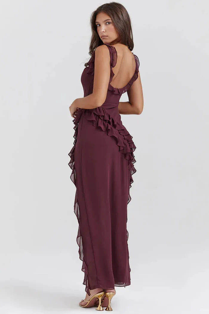 Long Dress with Slit - Beatriz