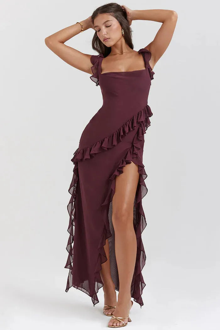 Long Dress with Slit - Beatriz
