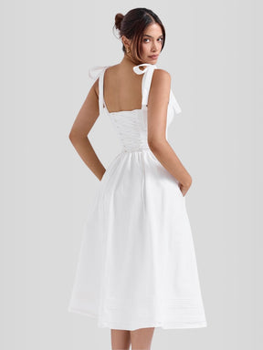 Becker Model Corset Midi Dress