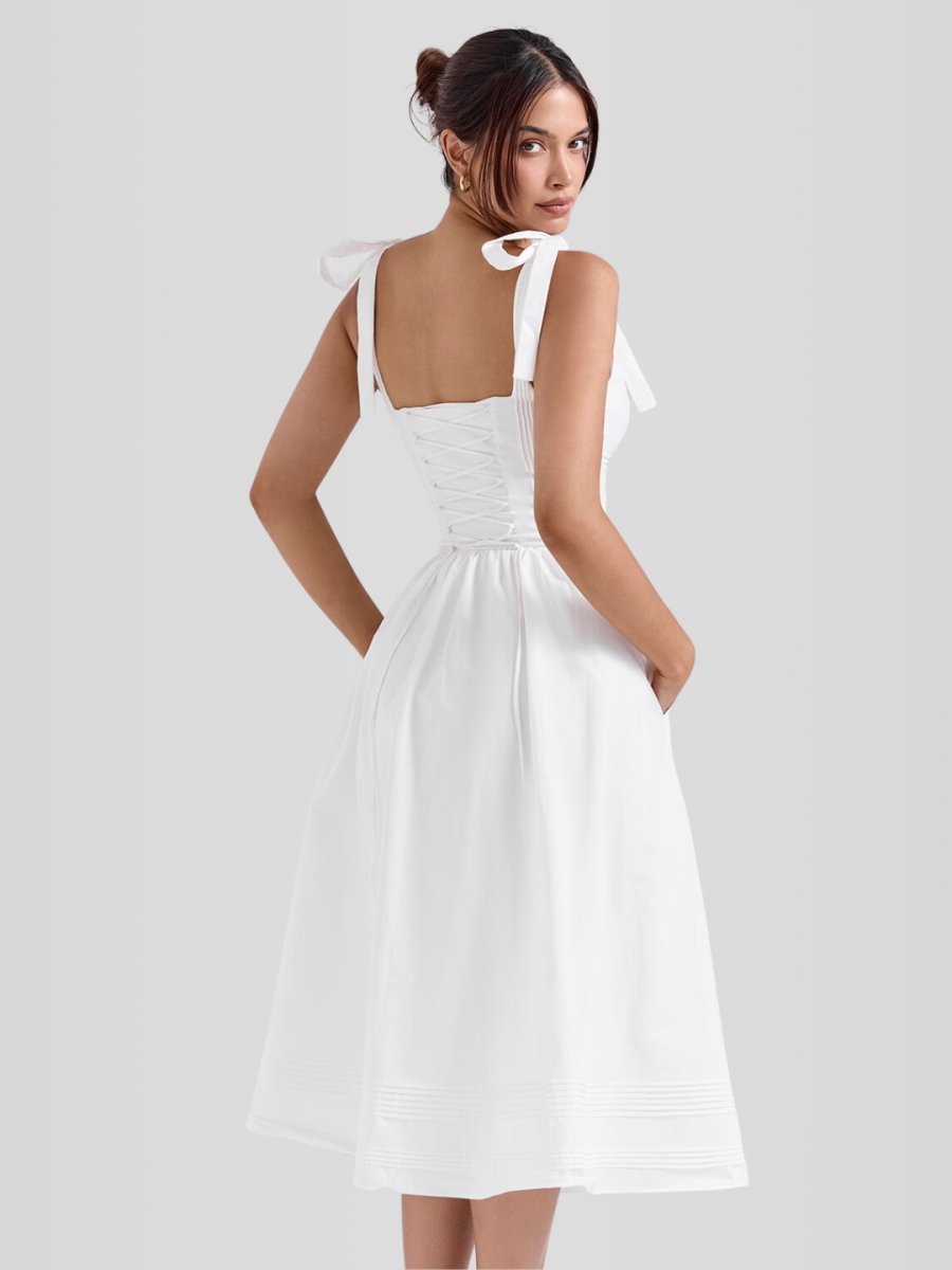 Becker Model Corset Midi Dress