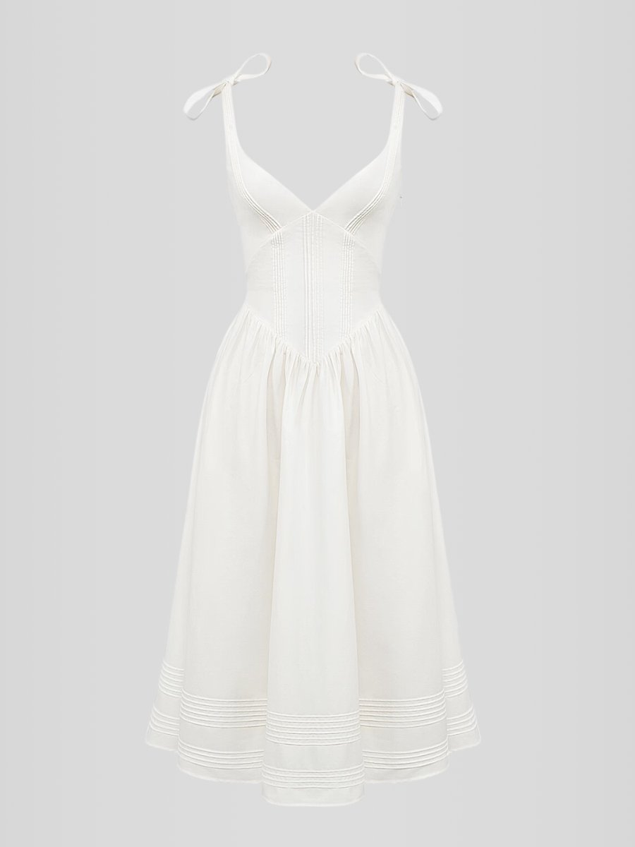 Becker Model Corset Midi Dress