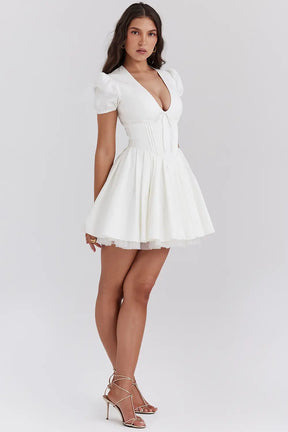Mini Pleated Dress – Fiorella