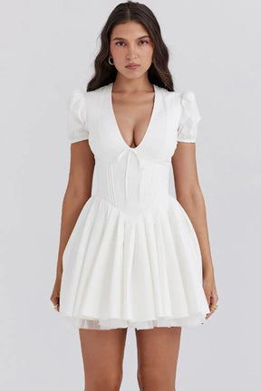 Mini Pleated Dress – Fiorella