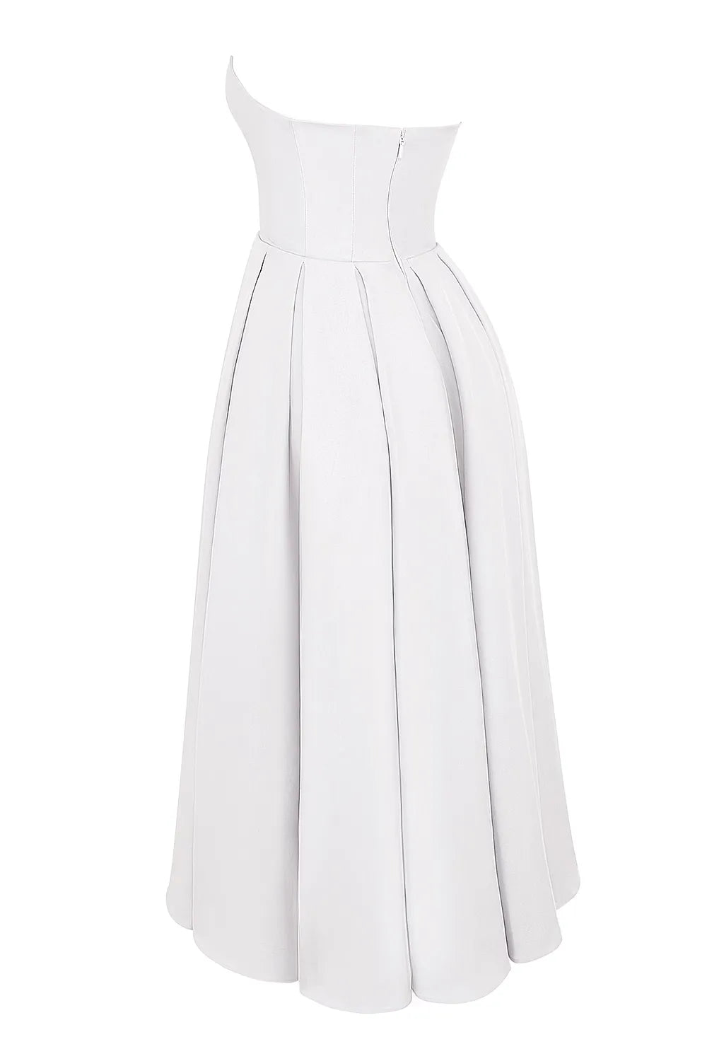 Sleeveless Midi Women's Dress - Audrey Model