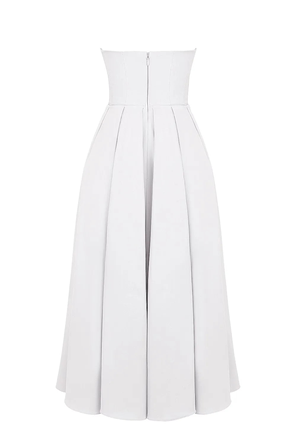 Sleeveless Midi Women's Dress - Audrey Model