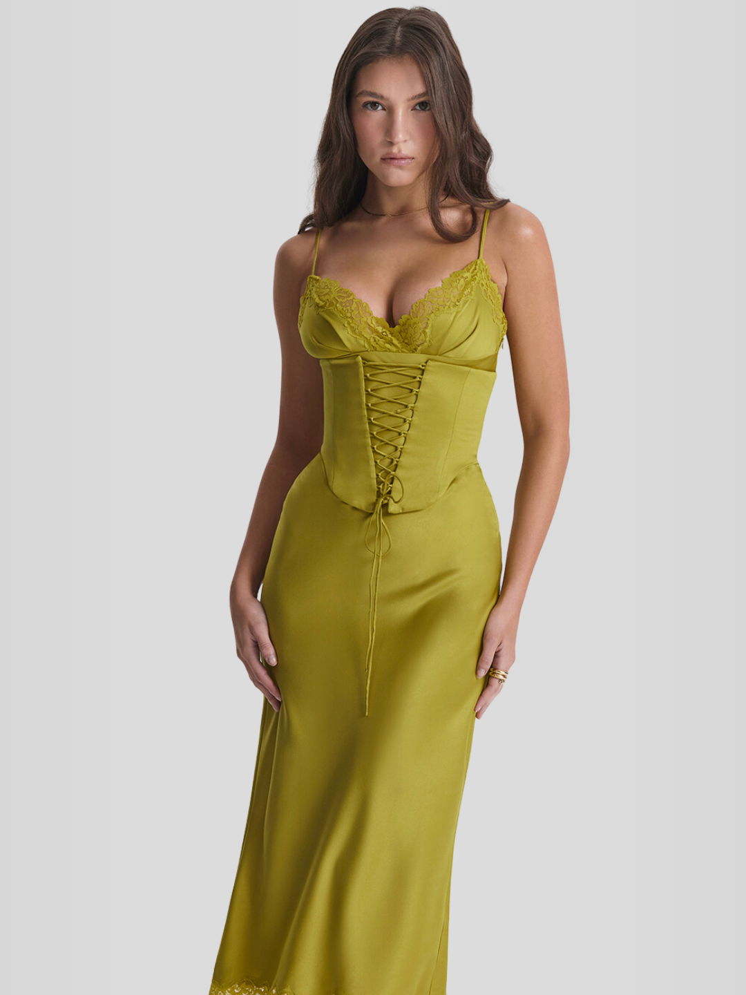 Long Corset Dress - Aurora Model