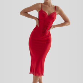 Long Corset Dress - Aurora Model