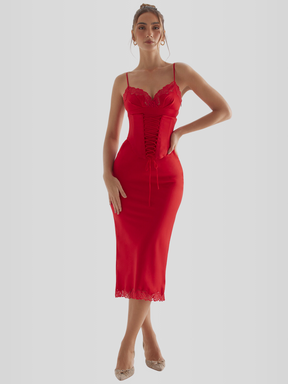 Long Corset Dress - Aurora Model