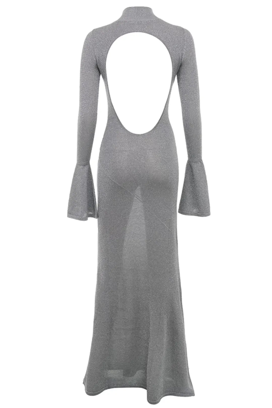 Captivating Gray Long Evening Dress Model Sancha