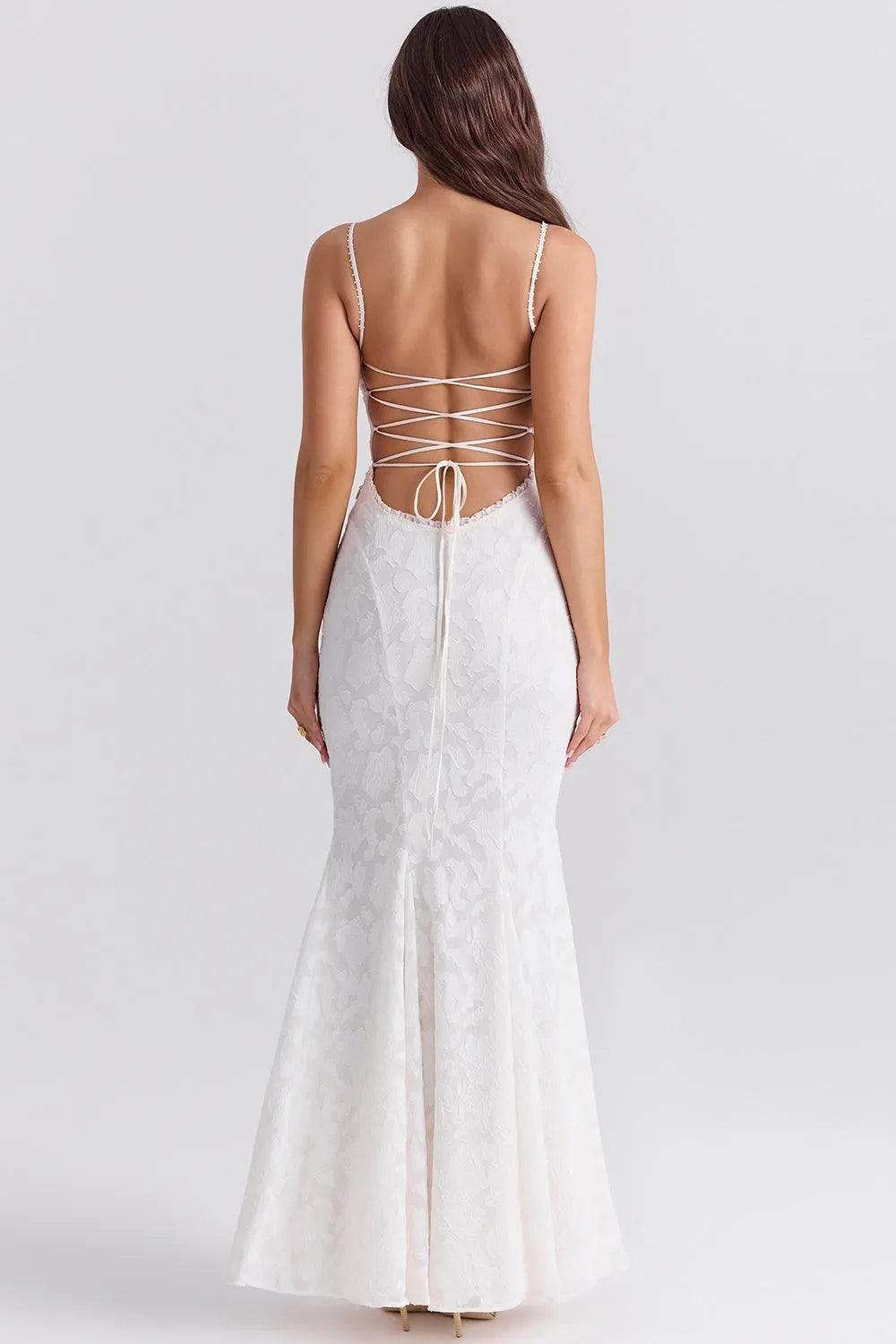 Simple and Elegant Civil Wedding Bridal Dress - Aghata