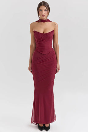 Long Corset Dress - Betty Model