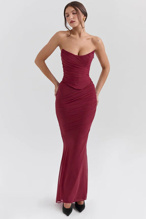 Long Corset Dress - Betty Model