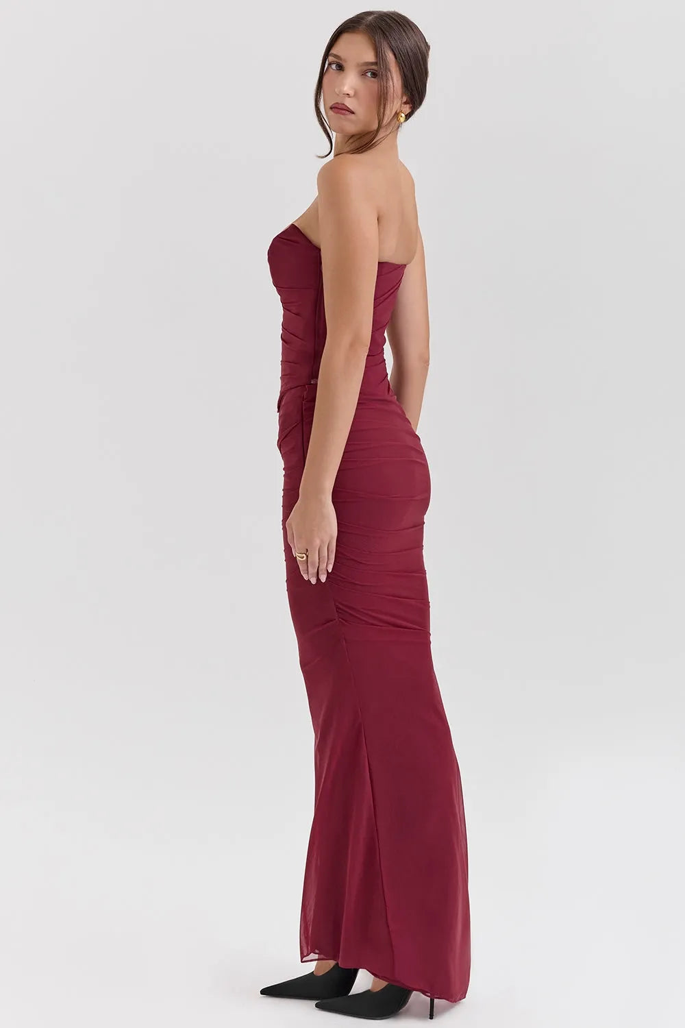 Long Corset Dress - Betty Model