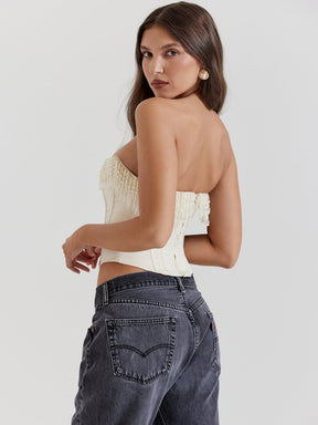 Beaded Embroidered Shaping Corset