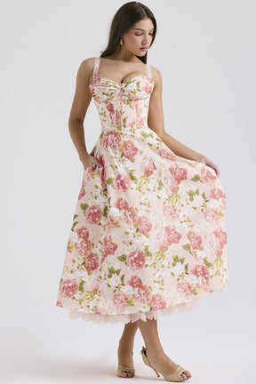 Enchant Floral Midi Dress