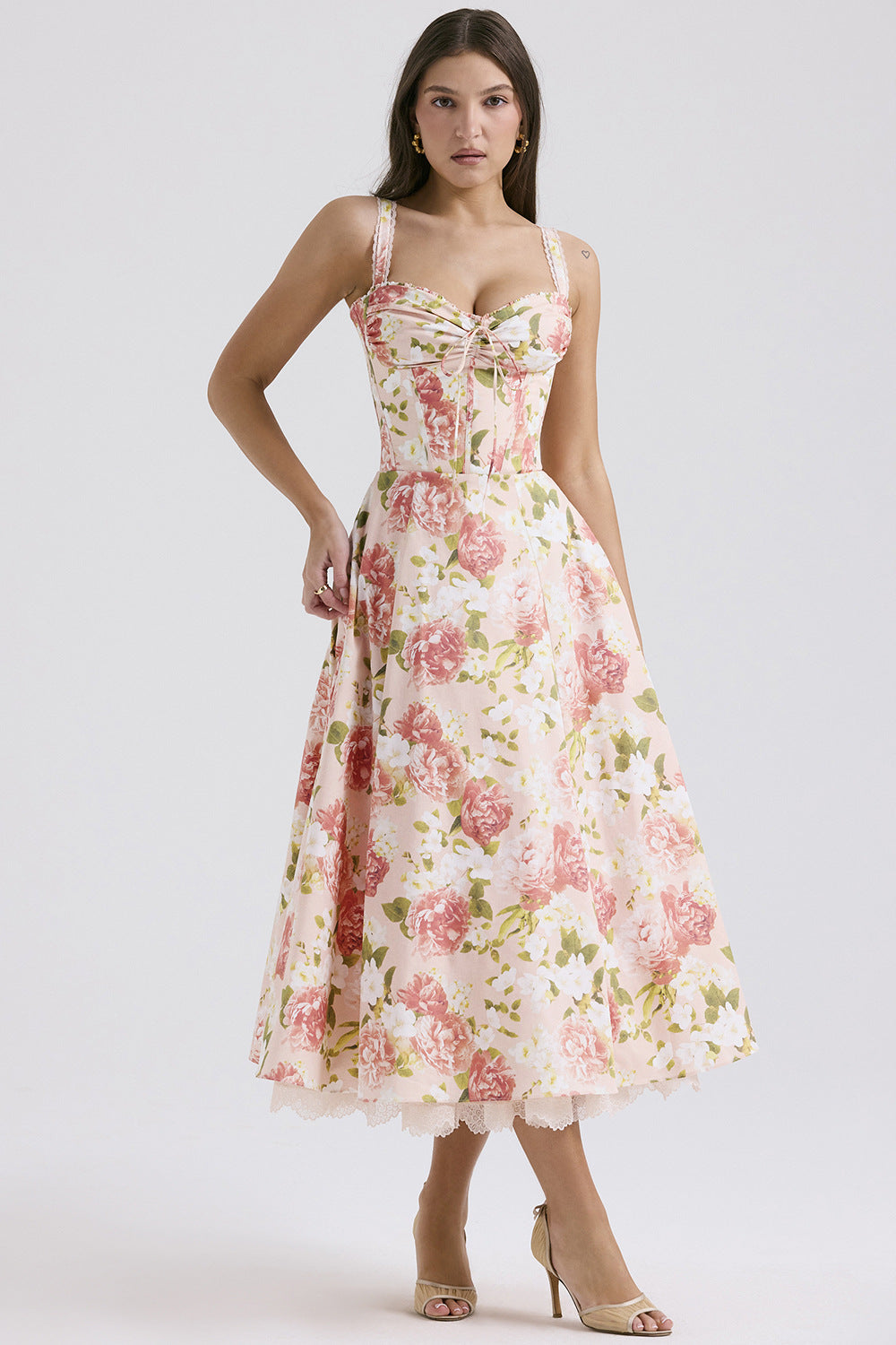 Enchant Floral Midi Dress