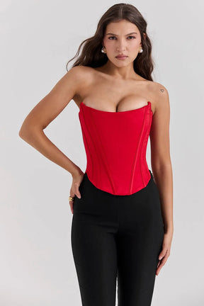 Duquesa Satin Corset - Ellay Model