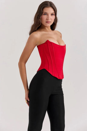 Duquesa Satin Corset - Ellay Model