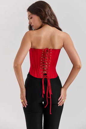 Duquesa Satin Corset - Ellay Model