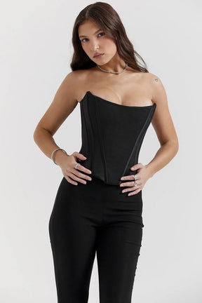 Duquesa Satin Corset - Ellay Model