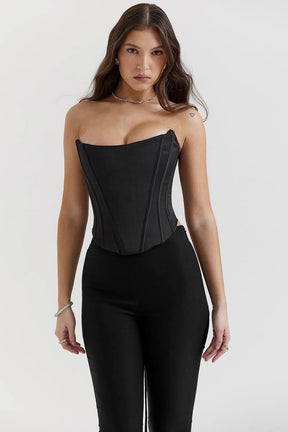 Duquesa Satin Corset - Ellay Model