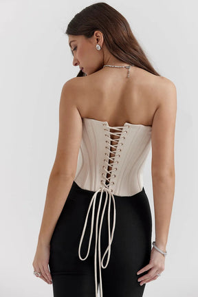 Duquesa Satin Corset - Ellay Model
