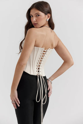 Duquesa Satin Corset - Ellay Model