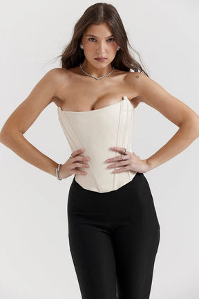 Duquesa Satin Corset - Ellay Model