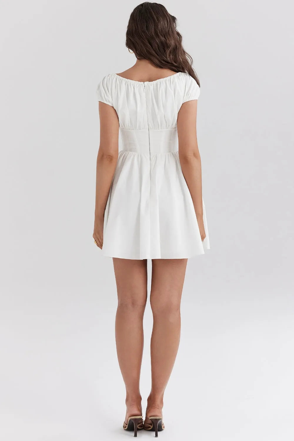 Simple Short Dress for Civil Wedding – Gabriela Model