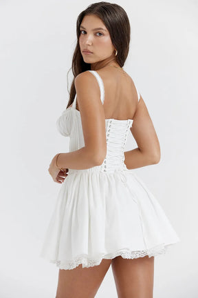 Short Cotton Dress - Sarah Model