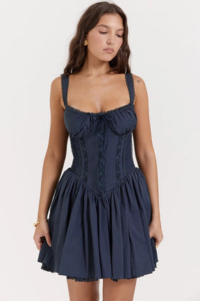 Short Cotton Dress - Sarah Model